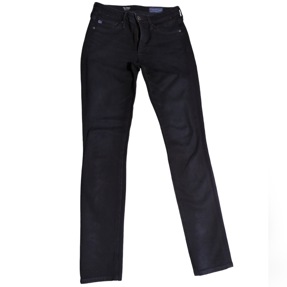 AG Adriano Goldschmied size 23 R color black cigarette Leg